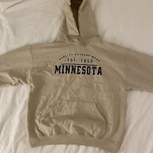 Vintage look Minnesota hoodie